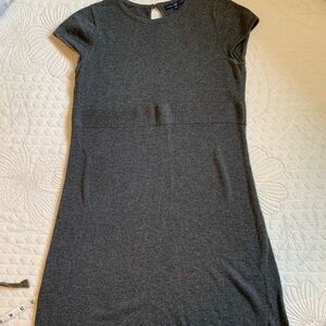 Gap grey dress youth knit short sleeve‎ sweater dress
